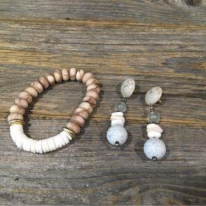 LAST CHANCE Bracelet and earring set